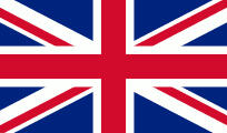 Flag of Great Britain. Fuengirola Lions.